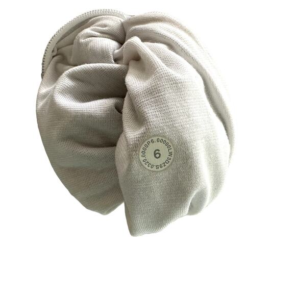 Lululemon Close to Crossing Long Sleeve Size 6 Rulu Vivid Stripe Jacquard White - Picture 7 of 8